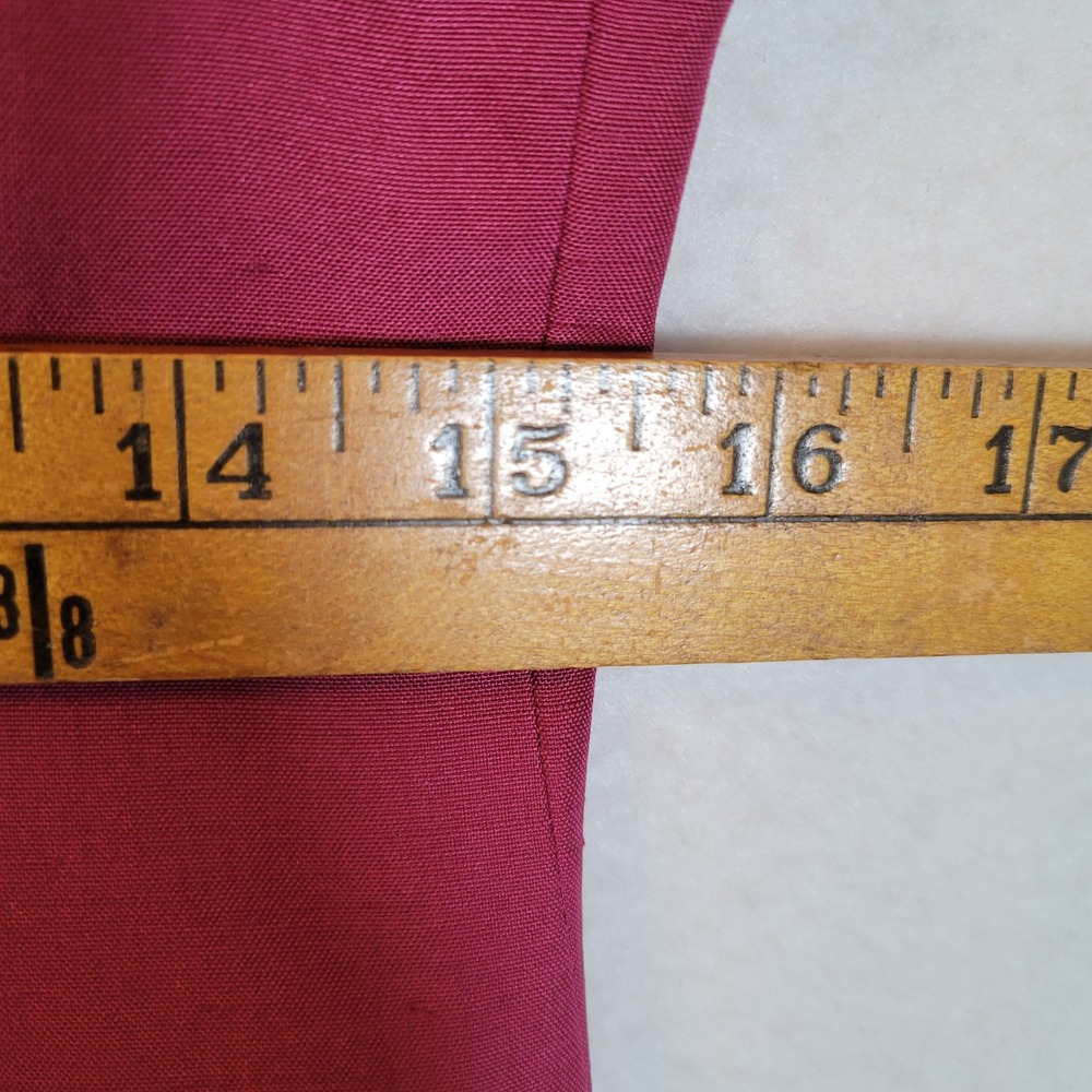 Ann Taylor Womens Silk Vintage Spaghetti Strap Midi Dress Size 10 Purple Friends - Picture 7 of 10